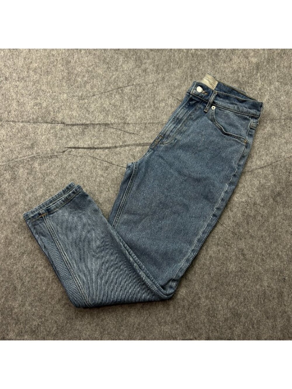 Everlane Original Cheeky Jeans Women's Size 26 Ankle High Rise Medium Wash Denim